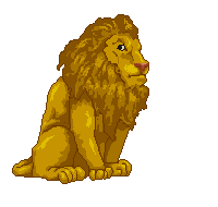 Gif animé lion